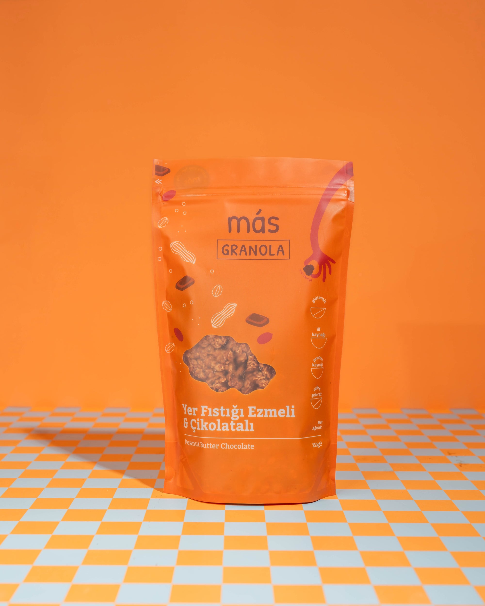 Peanut Butter Chocolate Granola 250gr