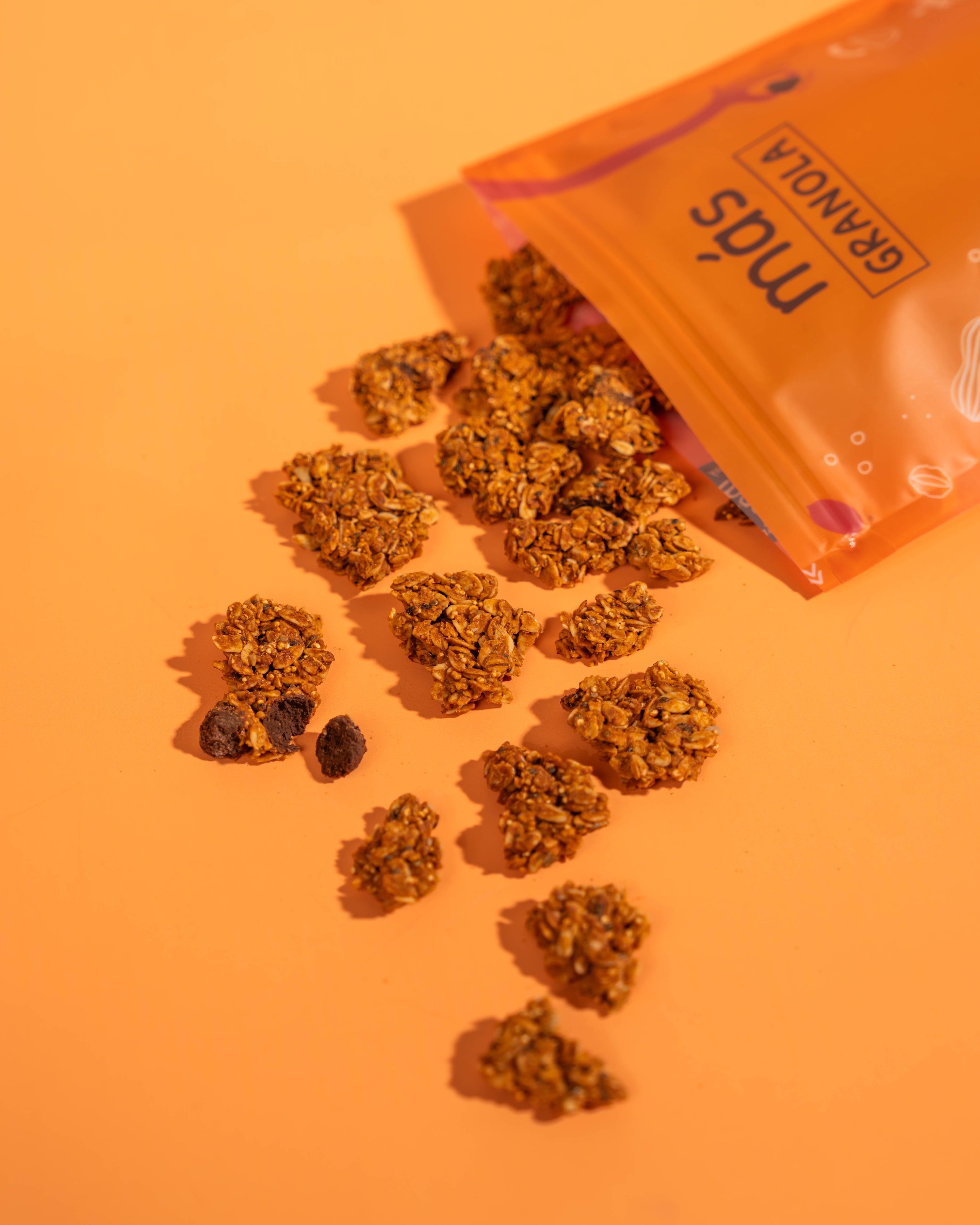 Mini Yer Fıstık Ezmeli & Çikolatalı Granola 50gr 4 adet